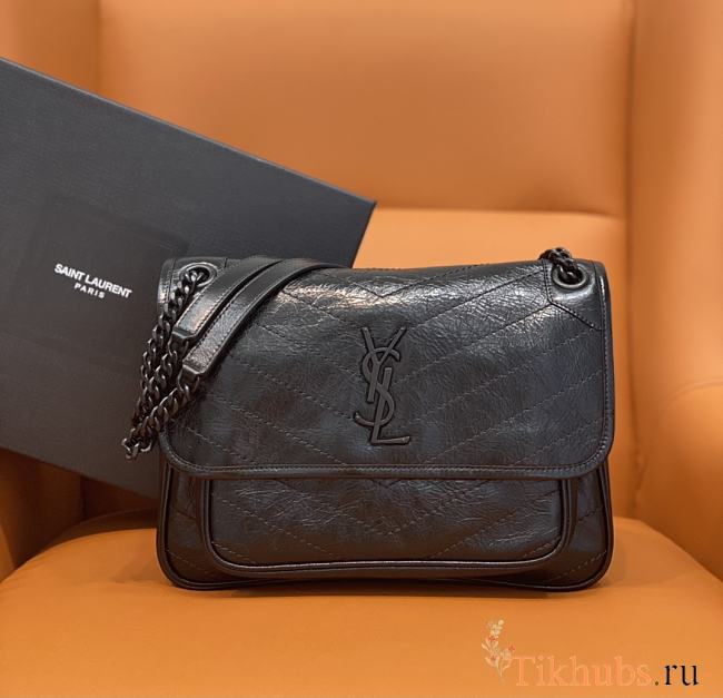 YSL Niki Black 28x20x8cm - 1