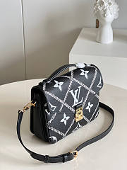 LV Pochette Metis Black 25x19x7cm - 5