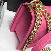 Chanel Leboy Pink Cavier Gold Hardware 25cm - 2