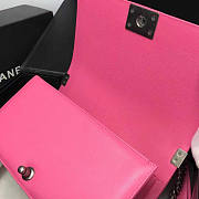 Chanel Leboy Pink Cavier Silver Hardware 25cm - 6
