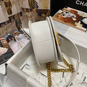 Chanel Small Boy Messenger White Bag 18x12.5x6cm - 2