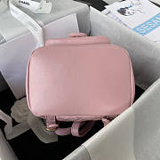 Chanel Backpack Pink 18x18x12cm - 6