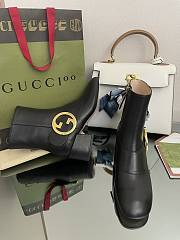 Gucci Blondie Women's Ankle Black Boot - 2