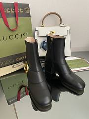 Gucci Blondie Women's Ankle Black Boot - 5