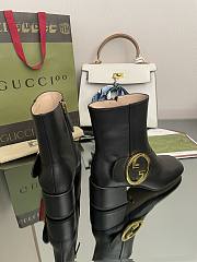 Gucci Blondie Women's Ankle Black Boot - 6