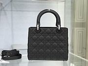 Dior Lady Ultra Matte Black Size 24 cm - 3