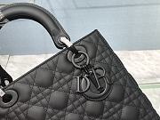 Dior Lady Ultra Matte Black Size 24 cm - 5