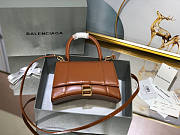 Balenciaga Hourglass Brown 23x10x14cm - 1