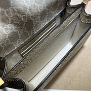 Gucci Beige Shoulder Bag With Interlocking G 20x17x8cm - 3