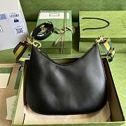 Gucci Attache Large Shoulder Bag Black 35 x 32 x 6 cm - 1