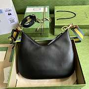 Gucci Attache Large Shoulder Bag Black 35 x 32 x 6 cm - 6