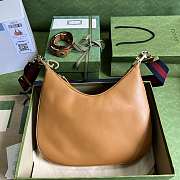 Gucci Attache Large Shoulder Bag Brown 35 x 32 x 6 cm - 1