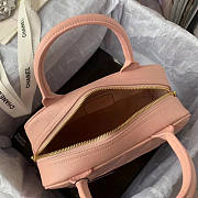 Chanel Duffle Hand Bag Cavier Pink 25x14x9cm - 5
