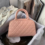 Chanel Duffle Hand Bag Cavier Pink 25x14x9cm - 2
