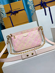 LV Multi Pochette Accessoires Light Pink 24x13.5x4cm - 1