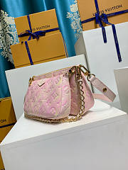 LV Multi Pochette Accessoires Light Pink 24x13.5x4cm - 3