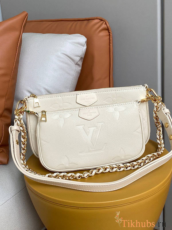 Louis Vuitton Multi Pochette Accessoires White 25x14.5x4.5cm - 1