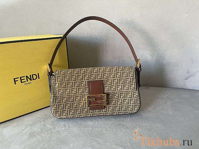 Fendi Baguette FF Bag Size 28 x 13.5 x 6 cm - 1