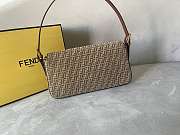 Fendi Baguette FF Bag Size 28 x 13.5 x 6 cm - 5