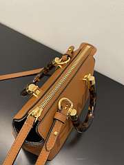 Fendi Roma Mini Bag Brown Size 17 x 18 x 8 cm - 6