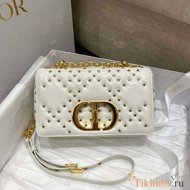 Dior Caro White Lucky Star 20x12x7cm - 1