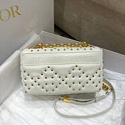 Dior Caro White Lucky Star 20x12x7cm - 4