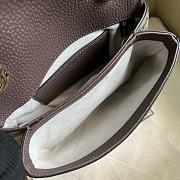 Gucci Blondie Shoulder Bag Beige 22x13x5.5cm - 3