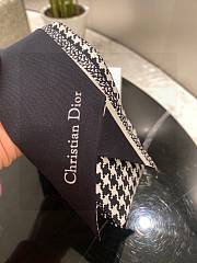 Dior Black and White Silk Twill - 2