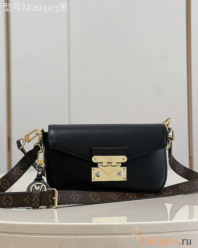 LV Swing Handbag Black 24 x 15 x 6 cm - 1