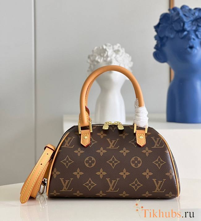 LV Ribera Mini Boston Handbag 23x13x14cm - 1