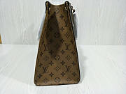 LV M45039 ONTHEGO MM Monogram Strap Brown Size 34 x 26 x 13 cm - 3