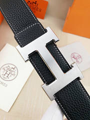 Hermes Silver Hardware Belt 2.4cm - 4