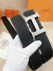 Hermes Silver Hardware Belt 2.4cm - 2