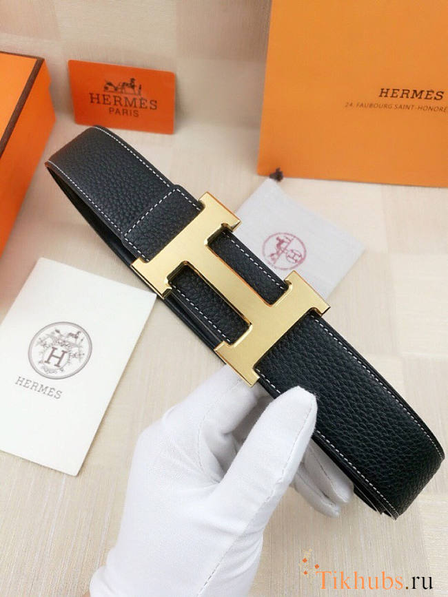 Hermes Gold Hardware Belt 2.4cm - 1