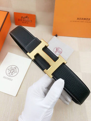 Hermes Gold Hardware Belt 2.4cm