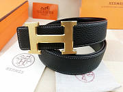 Hermes Gold Hardware Belt 2.4cm - 4