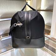 Prada Black Saffiano Leather Duffle Bag 55x33x27cm - 5