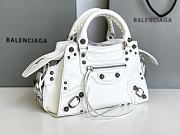 Balenciaga Neo Cagole XS White Handbag 26x13x18cm - 3