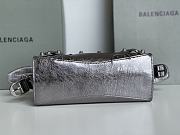 Balenciaga Neo Cagole XS Silver Handbag 26x13x18cm - 3