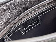 Balenciaga Neo Cagole XS Silver Handbag 26x13x18cm - 6