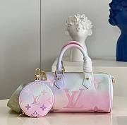 LV Papillon BB Sunrise Pastel Bag 20x10x10cm - 1