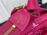 LV Maxi Multi Pochette Accessoires Fuchsia Pink 23.5x13.5x4cm - 2