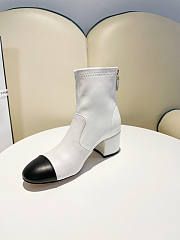 Chanel Ankle Boots White - 6
