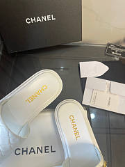 Chanel Mules White - 6
