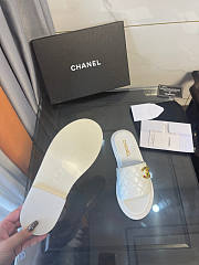 Chanel Mules White - 2