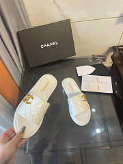 Chanel Mules White - 5