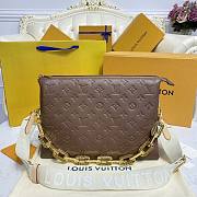 LV Coussin MM Taupe Bag 34x24x12cm - 1