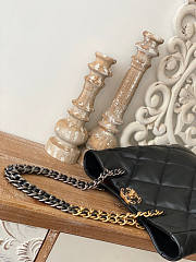 Chanel 19 Shopping Bag Black 37x30x10cm - 3