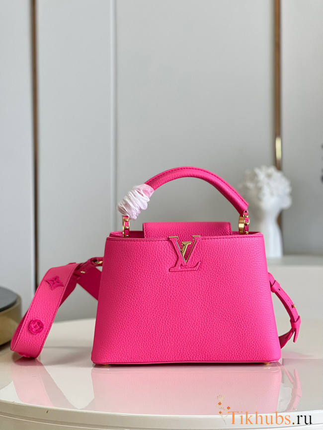 Louis Vuiiton LV Capucines BB Pink 27x18x9cm - 1