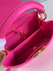 Louis Vuiiton LV Capucines BB Pink 27x18x9cm - 4